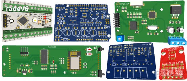 Проектиране на печатни електронни платки - PCB