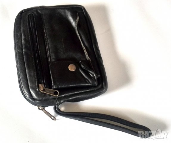 Стара мъжка кожена чантичка, снимка 3 - Други ценни предмети - 40066057