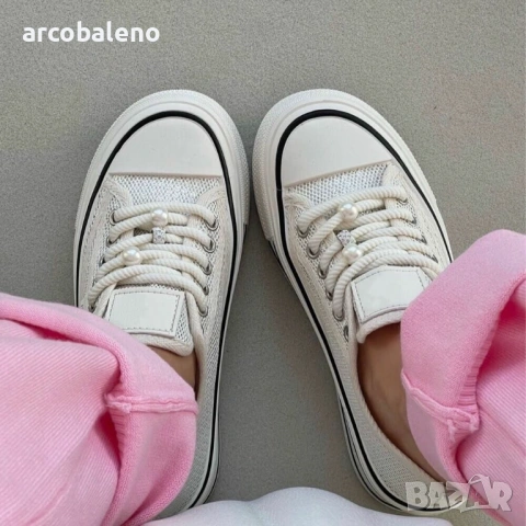 Дамски ниски маратонки, 4цвята , снимка 14 - Маратонки - 53193978