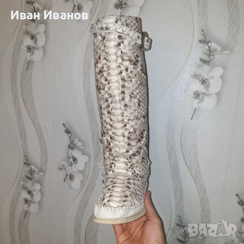 Hector Riccione ботуши от Питон  номер 37, снимка 9 - Дамски ботуши - 43688327