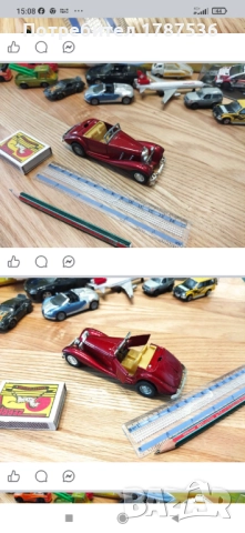 Majorette Magirus Truck Red 1/100 France Vintage Toy Car Diecast M306, снимка 10 - Други стоки за дома - 38952731