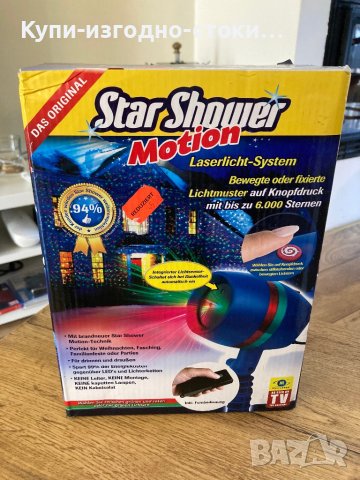 Коледна лампа за декорация за къща - StarShower, снимка 3 - Лед осветление - 43264910