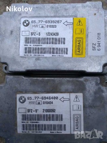 Airbag Модул BMW E60, E61, БМВ Е60, снимка 2 - Части - 23096358