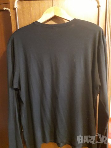 Мъжка блуза Calvin Clain черна фин трикотаж , снимка 3 - Блузи - 32662351