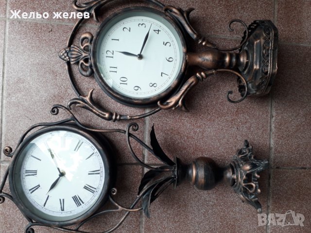 Часовници,метал,ретро, снимка 2 - Стенни часовници - 29018421