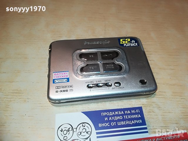 panasonic rq-sx41-walkman-made in taiwan-mettal-slim, снимка 3 - MP3 и MP4 плеъри - 28409718