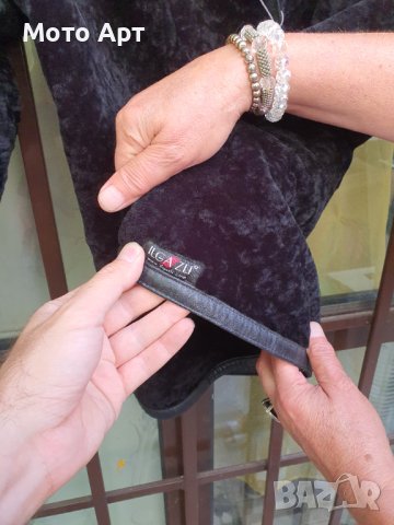 Италианско Кожено Дамско Женско Яке ILGAZLI Размер М с 2 Лица Ново Зимно, снимка 11 - Якета - 43762879