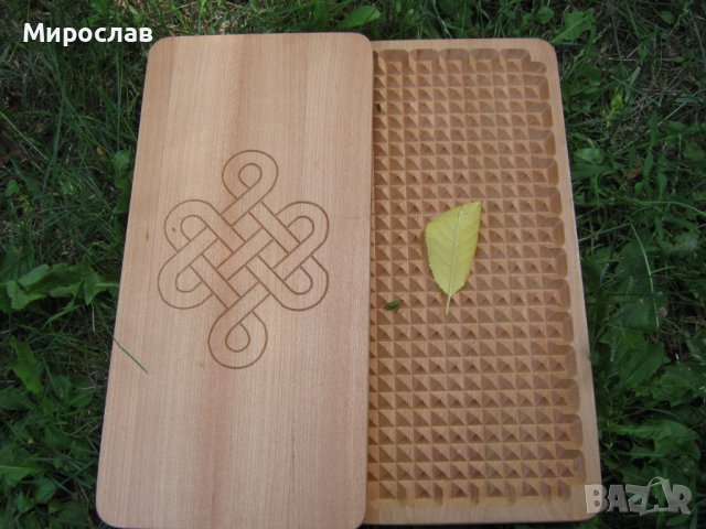 Садху с дървени пирамидки за рефлексотерапия на стъпалата от пропарен бук., снимка 2 - Йога - 36155925