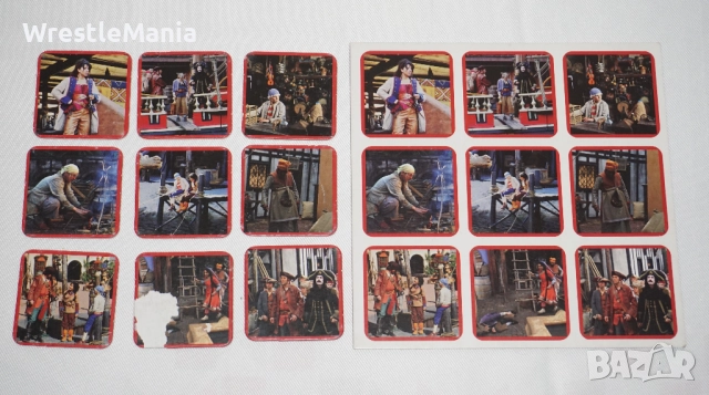 Vintage Рядка Настолна Игра Lotto Captain Sabertooth The King At Sea от 1999г, снимка 5 - Игри и пъзели - 52178158