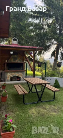 Пикник маса+2 пейки, снимка 2 - Маси - 46635686