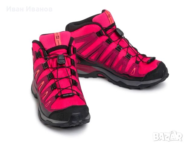 детски обувки  SALOMON X-ULTRA MID GTX Gore-Tex Водоустойчиви  РАЗМЕР 33,5-34, снимка 6 - Детски маратонки - 43748143