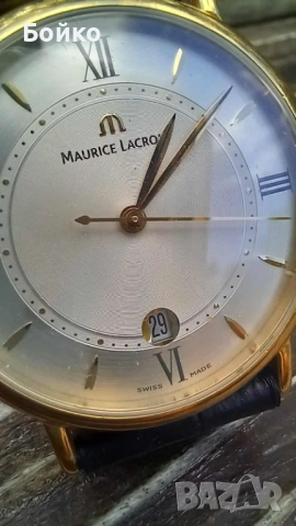 Maurice Lacroix quartz (профилактика и батерия 08/25), снимка 9 - Мъжки - 51551961