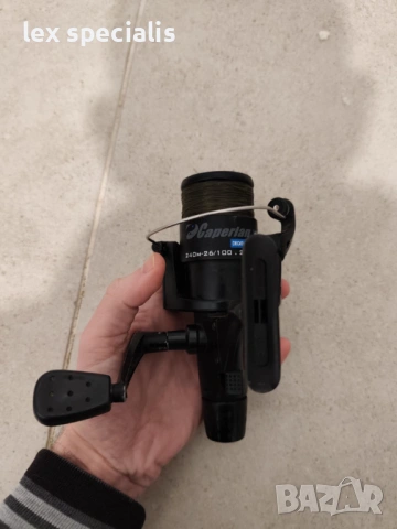 Риболовен комплект от 8 части: Маркови въдици Daiwa и Sert + макари Shimano и Caperlan, снимка 18 - Въдици - 53292622