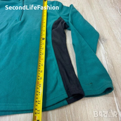 Дамска поларена блуза с цип и яка Champion Размер S, снимка 4 - Блузи с дълъг ръкав и пуловери - 53155042