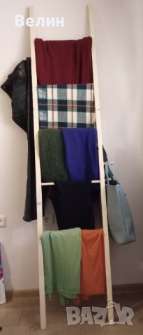 стълба дървена декоративна, снимка 3 - Декорация за дома - 37405993