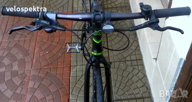 ЕксЗайт Спорт ! Трекинг-Фитнес велосипед ! 1х8 скорости ! Хидравлики диск !, снимка 10 - Велосипеди - 52334944