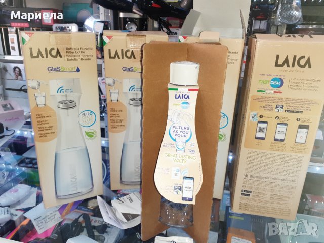 Разпродажба на Laica Филтрираща гарафа стъклена Glassmart 1.1 л., снимка 3 - Други - 44000752