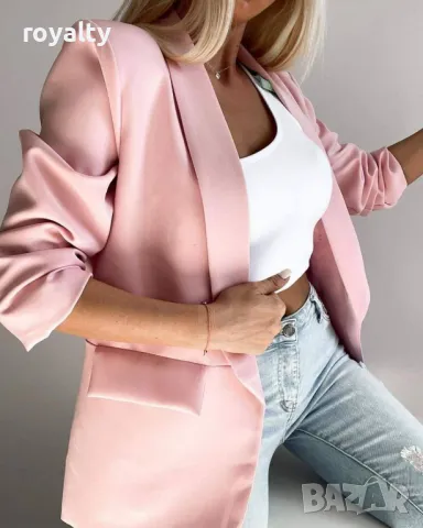 Розово пролетно сако 