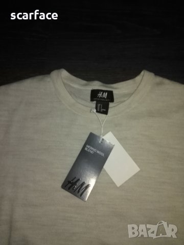Мъжки пуловер H&M, снимка 2 - Пуловери - 28636768