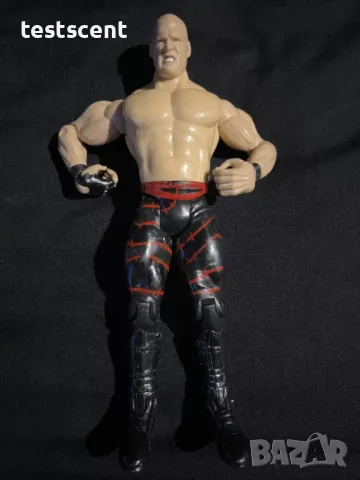 Екшън фигура WWE Unmasked Kane WWF 2003 Ruthless Aggression играчка Big Red Machine, снимка 6 - Колекции - 48361514