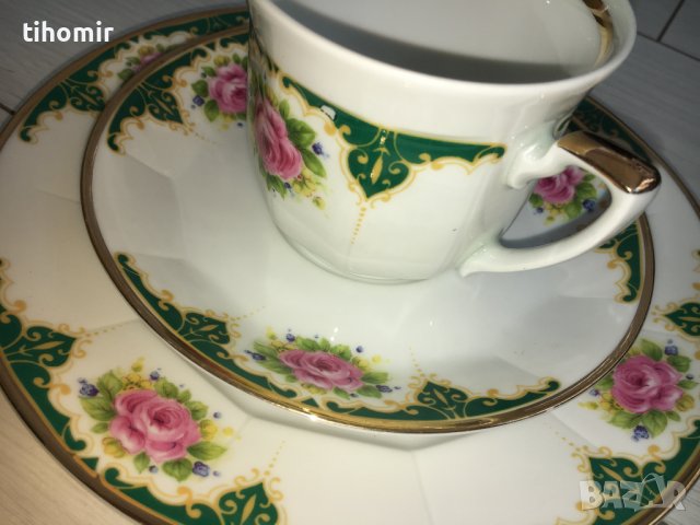 Баварски чашки троен сет, снимка 2 - Сервизи - 39338756