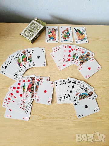 Стари карти за игра, снимка 3 - Колекции - 53293258