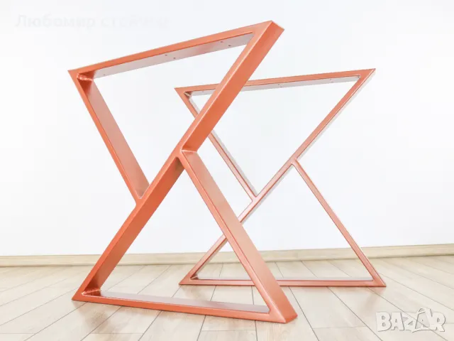 Метални крака за маса, трапезна маса, холна маса, бюро, снимка 9 - Маси - 47691813