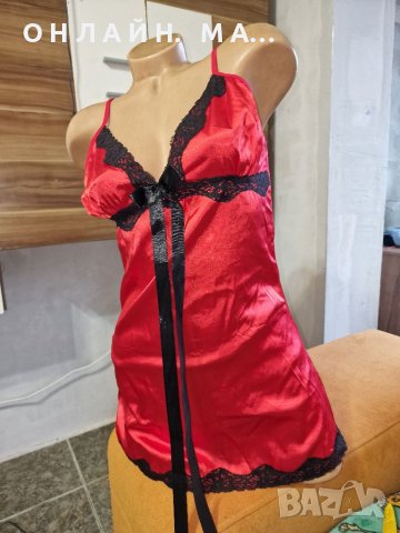 Комплект  сатен Mister Leidy /38-40 /M.  По случай ден на жената  цена 8 лв  При поръчка над 80 лв  , снимка 2 - Корсети, бюстиета, топове - 38904574