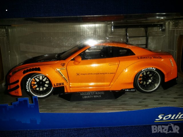 NISSAN GT-R R 35 Колекционерски  модели .  Мащаб. 1.18, снимка 3 - Колекции - 33336439