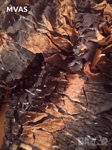 Нова дамска блуза с дълъг ръкав черно карамелено S, снимка 4 - Блузи с дълъг ръкав и пуловери - 32419958