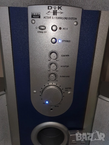 D.I.K-AS 50.1-Буфер с колони-5.1, снимка 3 - Аудиосистеми - 52105768