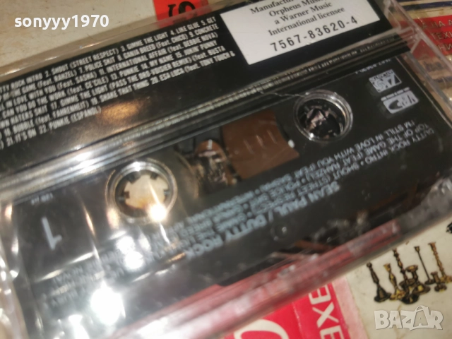 SEAN PAUL-ORIGINAL TAPE 1012250848, снимка 16 - Аудио касети - 52717365