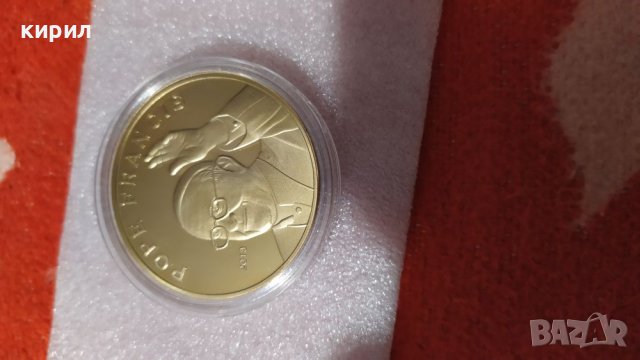 Монети папа Франциск , снимка 1 - Нумизматика и бонистика - 38975828