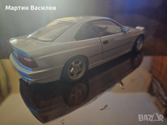 Умален модел на BMW 850CSI E31, снимка 5 - Колекции - 53233892