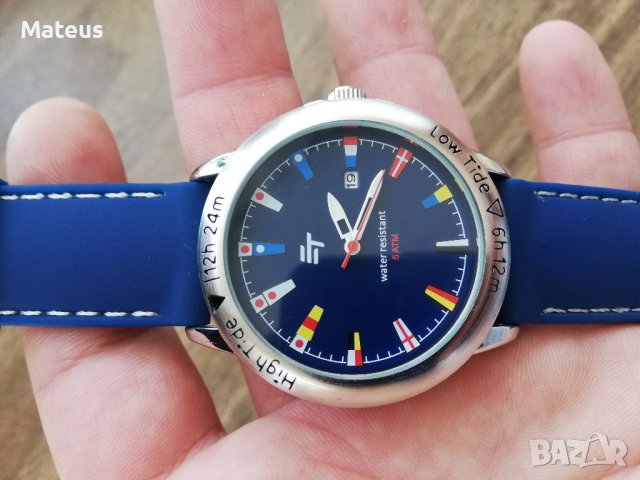 Часовник с морски акцент, снимка 4 - Мъжки - 43476651