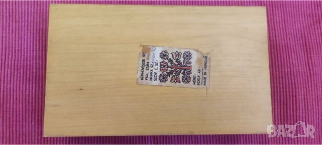 Стара дървена кутия за бижута, Унгария. , снимка 5 - Антикварни и старинни предмети - 37097886