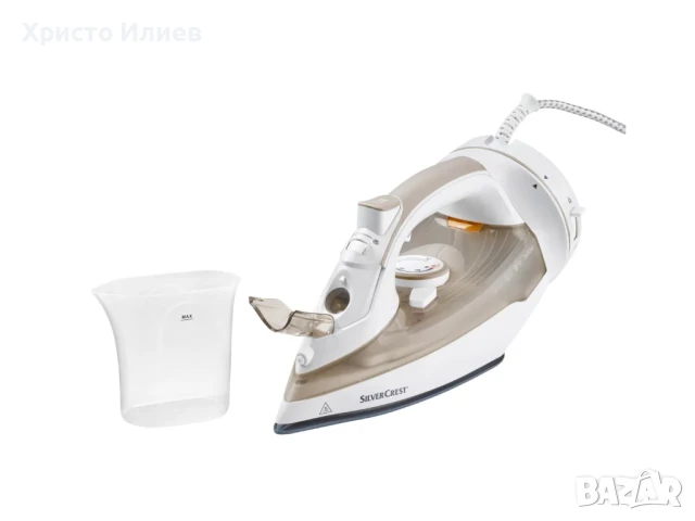 Безжична ютия SILVERCREST Парна ютия 2400 W, снимка 6 - Ютии - 50680660