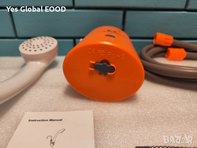 LIEBMAYA преносим къмпинг душ 12V с помпа и батерия 4400mAh, снимка 13 - Друга електроника - 52421918