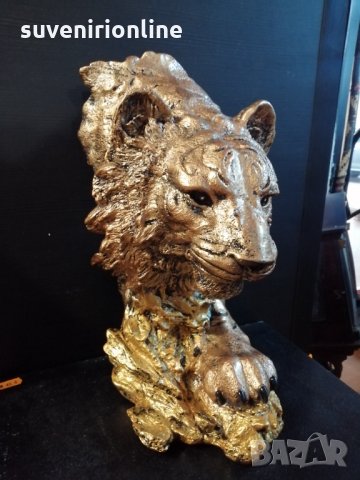 Декоративна статуетка тигърска глава , снимка 4 - Статуетки - 35560745