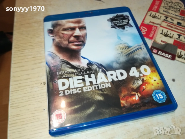 DIE HARD 4.0 X2 BLU-RAY DISC 2109250837, снимка 3 - Blu-Ray филми - 51783276