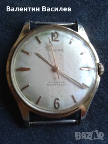 Мъжки часовник Анкер позлатен, снимка 4 - Мъжки - 48305493