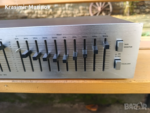 Vivanco EQ-30 *2x10 бандов еквалайзер*, снимка 5 - Ресийвъри, усилватели, смесителни пултове - 52636851