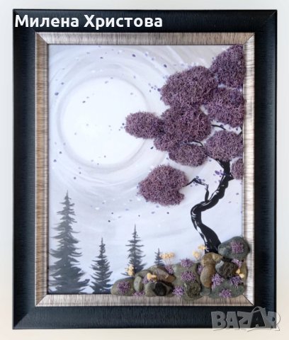 Картина със скандинавски мъх 