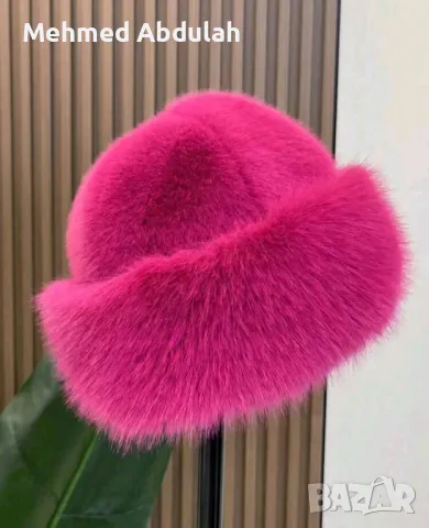 Ярко розова дамска шапка , снимка 2 - Якета - 48868761