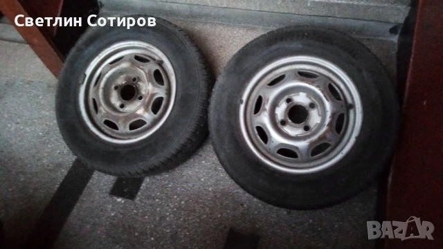 VW Golf2. Гуми с джанти-175/70R13, снимка 2 - Гуми и джанти - 53250119