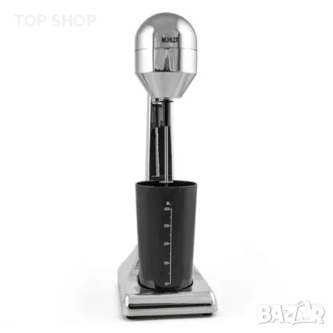 Фрапе миксер стоящ MUHLER FMX-200CH,FMX-100P, 100W, 450 мл, снимка 3 - Миксери - 49330796