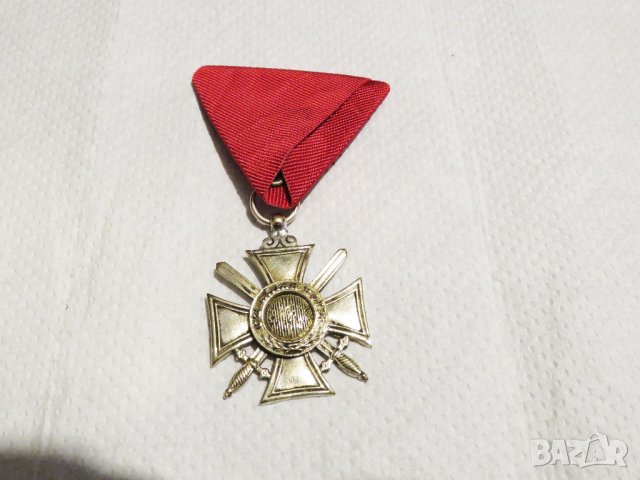 Орден за храброст Св. Александър - 6 степен сребърен кръст - 6 степен с мечове през кръста, снимка 5 - Антикварни и старинни предмети - 35418433