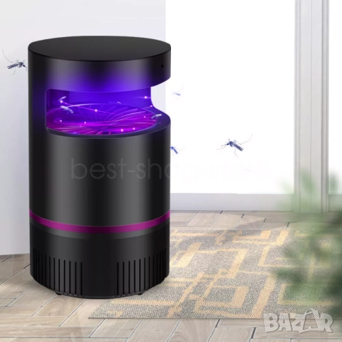 Скрита wifi камера за наблюдение в лампа против комари, видеонаблюдение, шпионска камера, снимка 5 - Други - 52034083