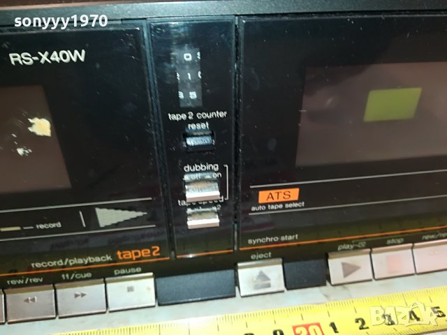 TECHNICS RS-X40W DECK-MADE IN JAPAN 2411221209, снимка 8 - Декове - 38781084