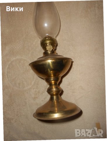 Стара газова лампа , снимка 4 - Антикварни и старинни предмети - 27659009